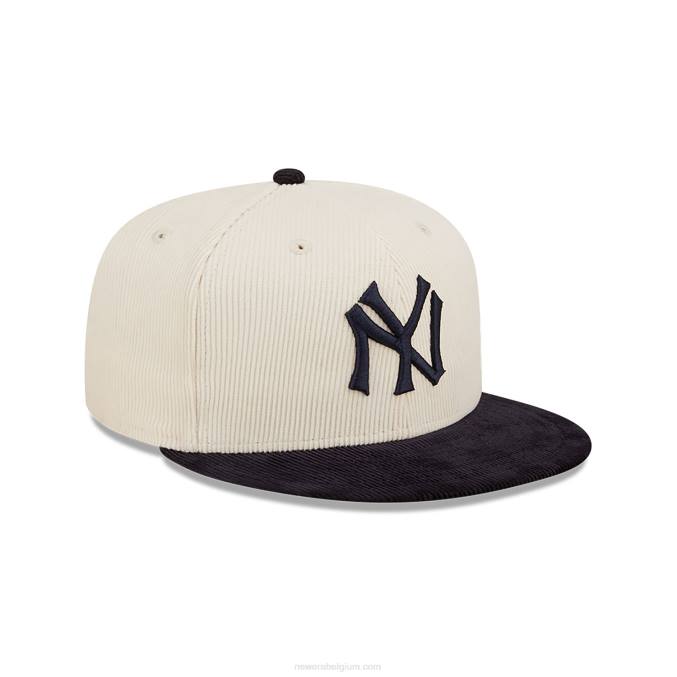 New Era New York Yankees Cooperstown witte 59fifty pet BT24286