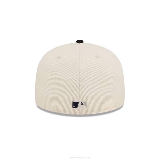 New Era New York Yankees Cooperstown witte 59fifty pet BT24286