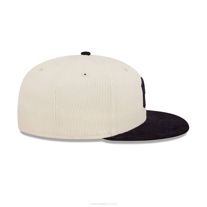 New Era New York Yankees Cooperstown witte 59fifty pet BT24286