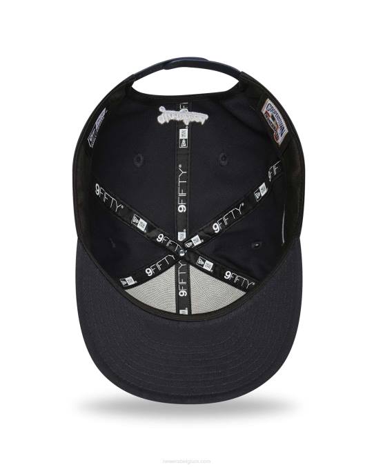 New Era New York Yankees Cooperstown zwarte 9fifty snapback pet BT241927