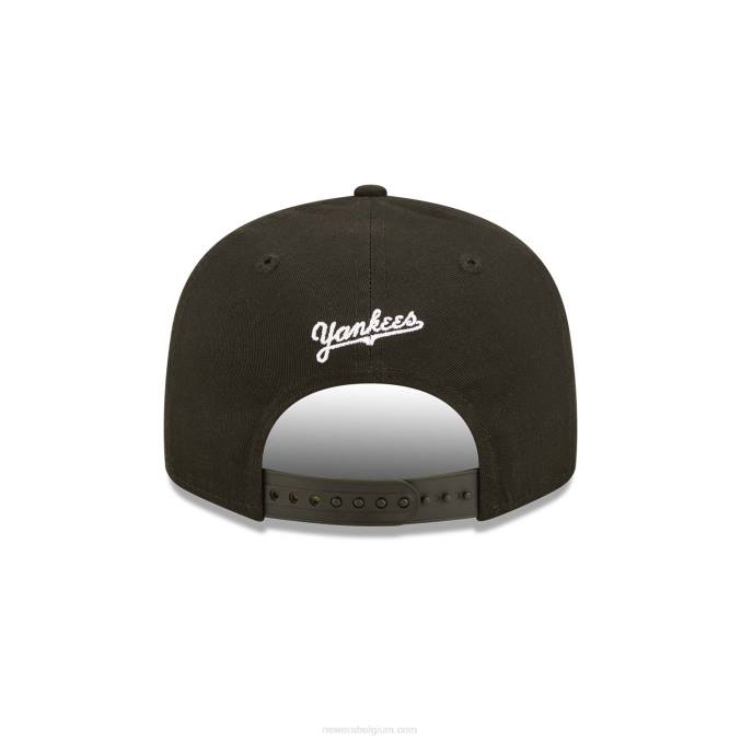 New Era New York Yankees Cooperstown zwarte 9fifty snapback pet BT241927