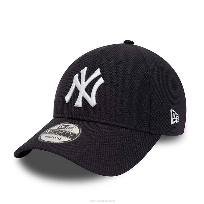 New Era New York Yankees Diamond Era essentiële marine 9forty verstelbare pet BT241635