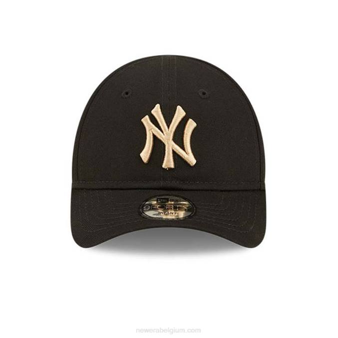 New Era New York Yankees Infant League Essential Black 9Forty Cap BT241442
