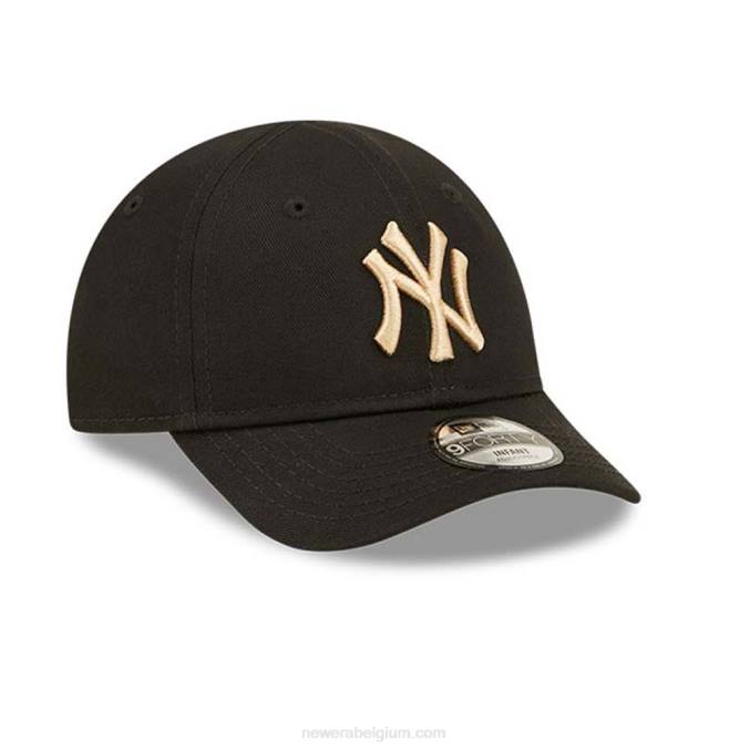New Era New York Yankees Infant League Essential Black 9Forty Cap BT241442