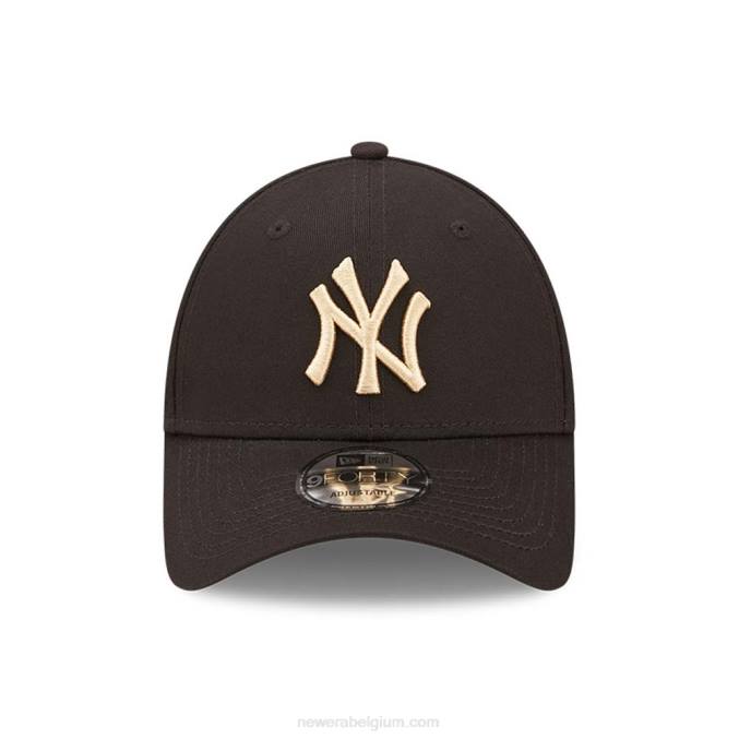 New Era New York Yankees League Essential Black 9Forty verstelbare pet BT241763