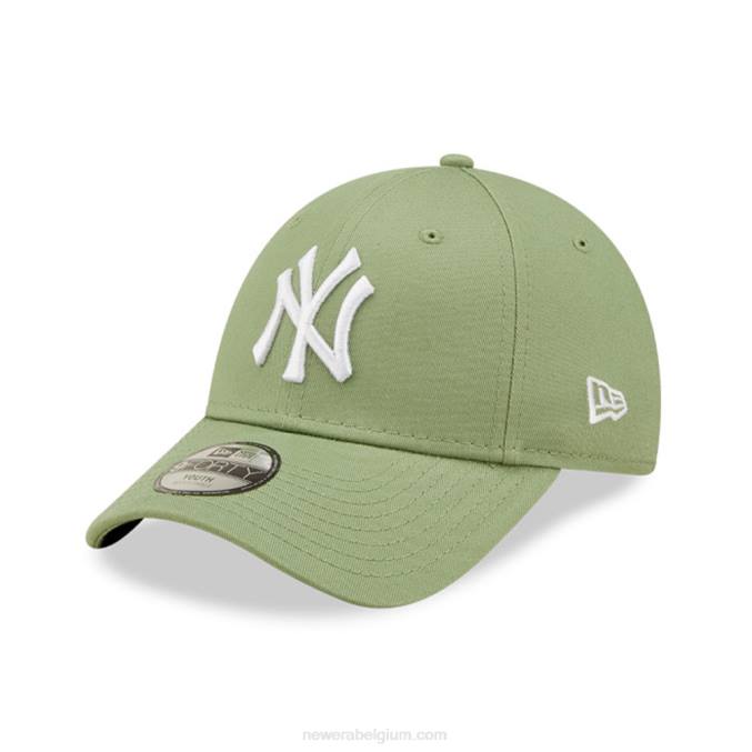New Era New York Yankees League Essential Kids groene 9forty verstelbare pet BT241465
