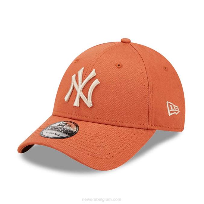 New Era New York Yankees League Essential Peach 9Forty verstelbare pet BT241632
