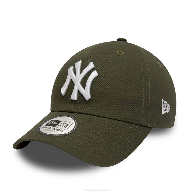 New Era New York Yankees League essentiële groene 9twenty verstelbare pet BT242261