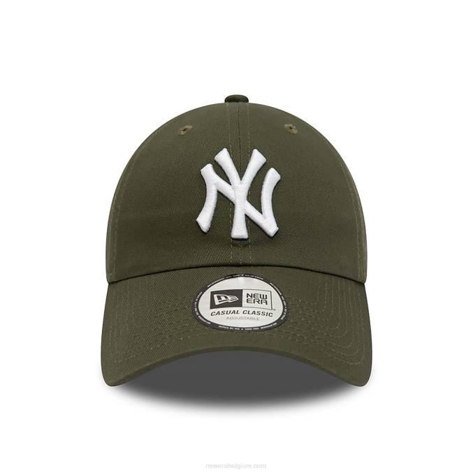 New Era New York Yankees League essentiële groene 9twenty verstelbare pet BT242261