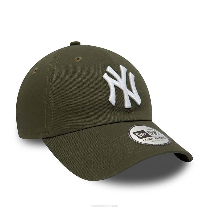 New Era New York Yankees League essentiële groene 9twenty verstelbare pet BT242261
