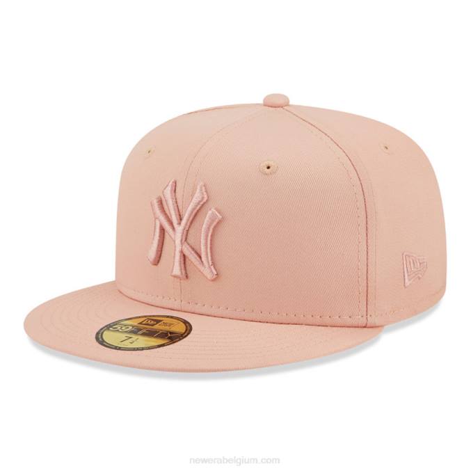 New Era New York Yankees League essentiële roze 59fifty pet BT24355