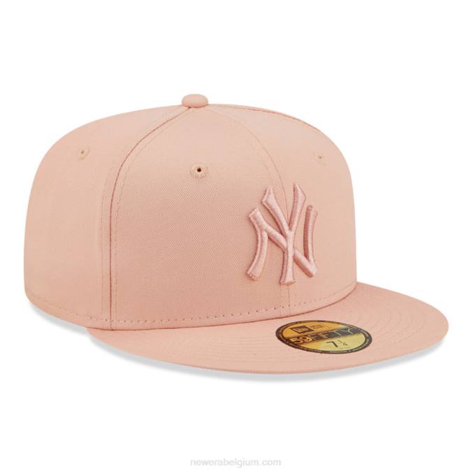New Era New York Yankees League essentiële roze 59fifty pet BT24355