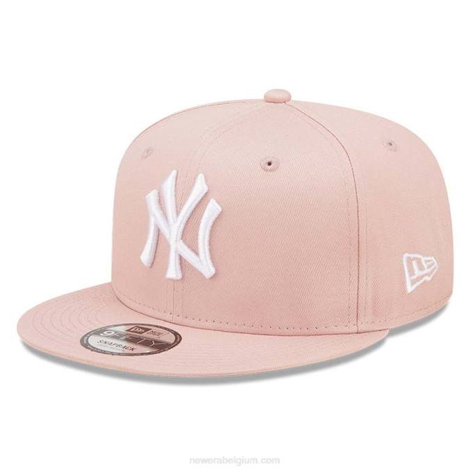 New Era New York Yankees League essentiële roze 9fifty snapback pet BT241894
