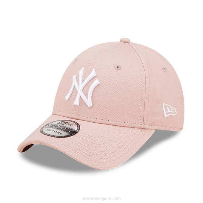 New Era New York Yankees League essentiële roze 9forty verstelbare pet BT241647