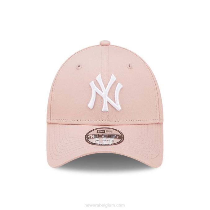 New Era New York Yankees League essentiële roze 9forty verstelbare pet BT241647