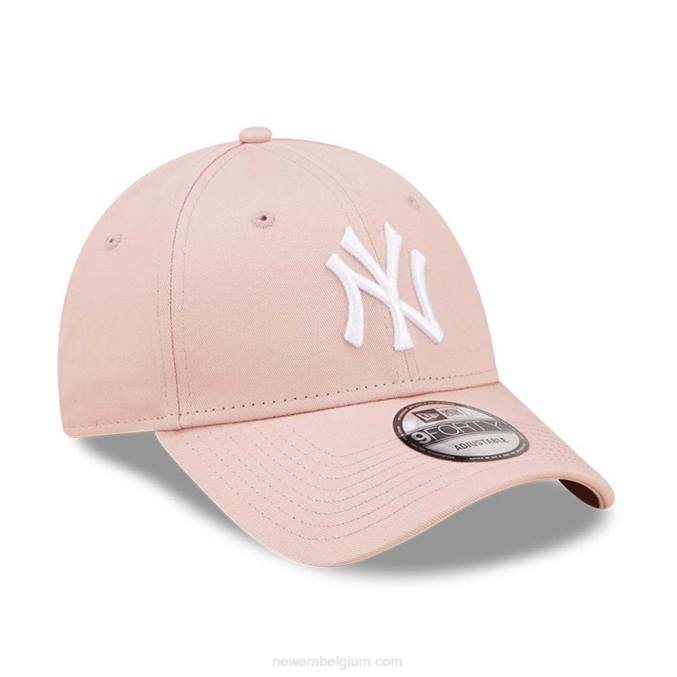 New Era New York Yankees League essentiële roze 9forty verstelbare pet BT241647