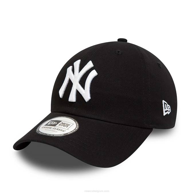 New Era New York Yankees League essentiële zwarte 9twenty verstelbare pet BT242259