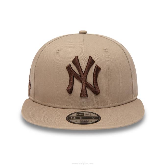 New Era New York Yankees Mushroom patch lichtbruine 9fifty snapback pet BT241839
