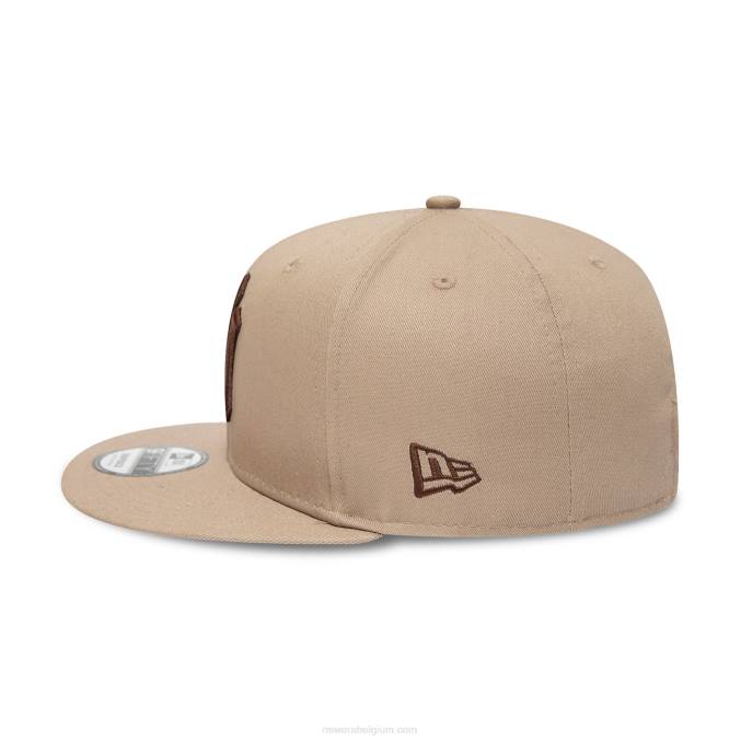 New Era New York Yankees Mushroom patch lichtbruine 9fifty snapback pet BT241839