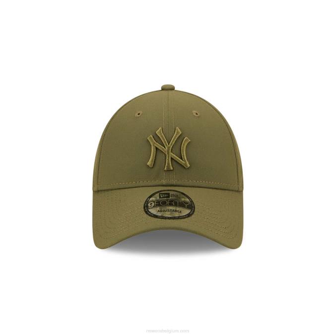 New Era New York Yankees Repreve medium groene 9forty verstelbare pet BT241518