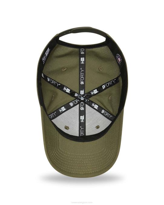 New Era New York Yankees Repreve medium groene 9forty verstelbare pet BT241518