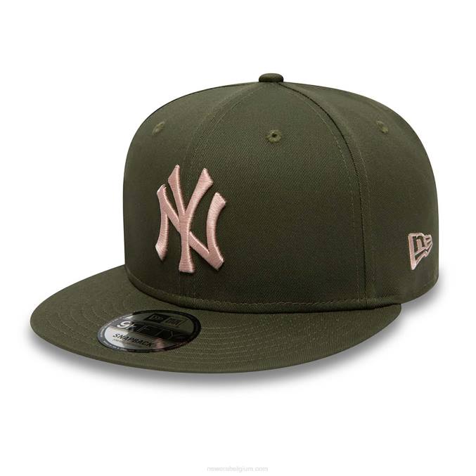 New Era New York Yankees Side Patch medium groene 9fifty snapback cap BT241840
