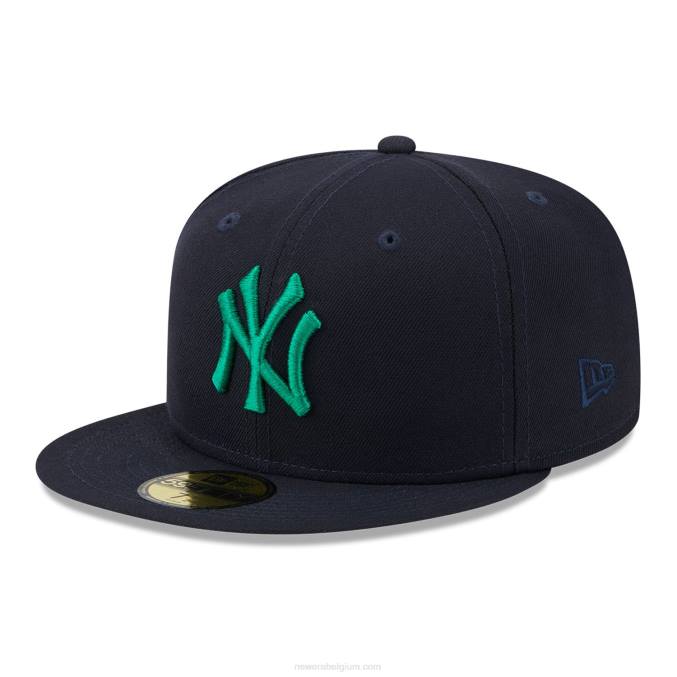 New Era New York Yankees State tartan marine 59fifty pet BT24754