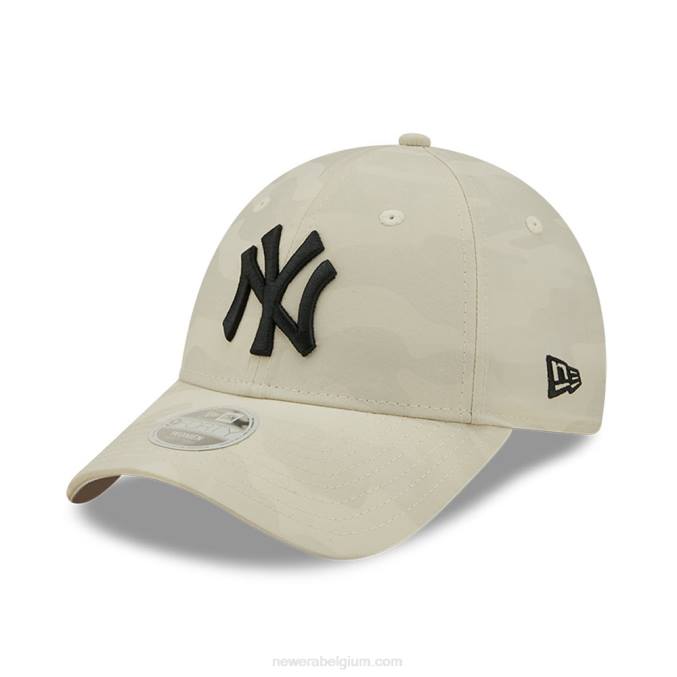 New Era New York Yankees Stone Camo 9forty verstelbare pet voor dames BT241589