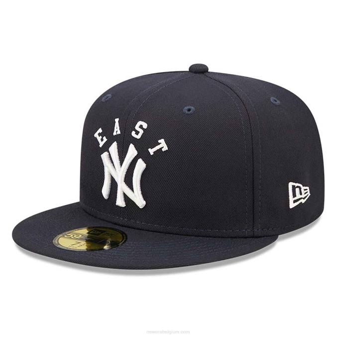 New Era New York Yankees Team League blauwe 59fifty pet BT241164