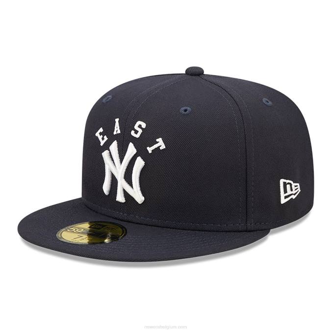 New Era New York Yankees Team League blauwe 59fifty pet BT241164