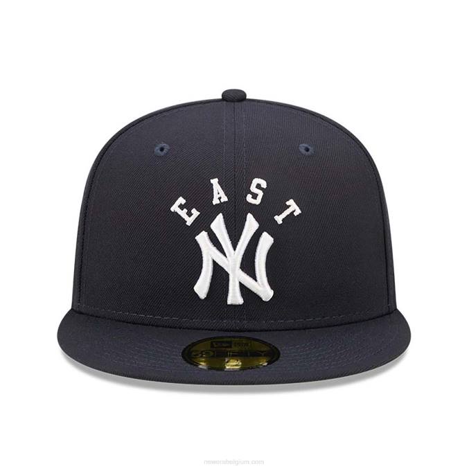 New Era New York Yankees Team League blauwe 59fifty pet BT241164