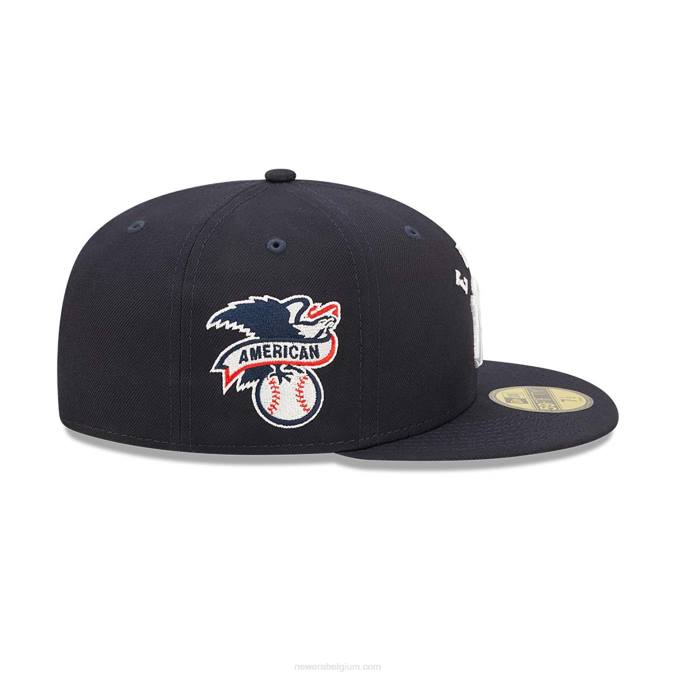 New Era New York Yankees Team League blauwe 59fifty pet BT241164