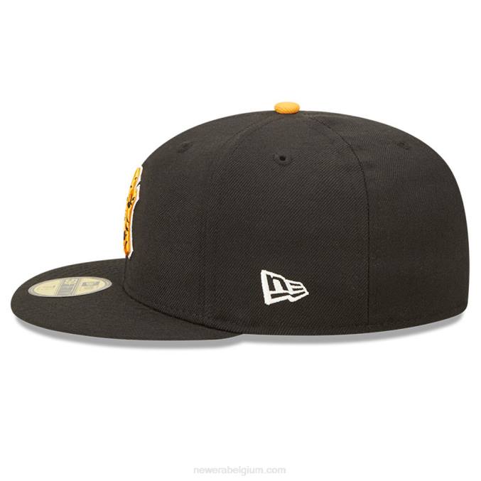 New Era New York Yankees Tiger Fill zwarte 59fifty pet BT24306