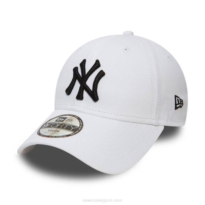 New Era New York Yankees White Kids 9Forty cap BT241655