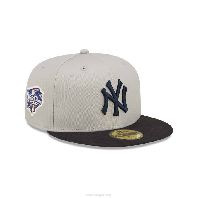 New Era New York Yankees World Series grijze 59fifty pet BT24156