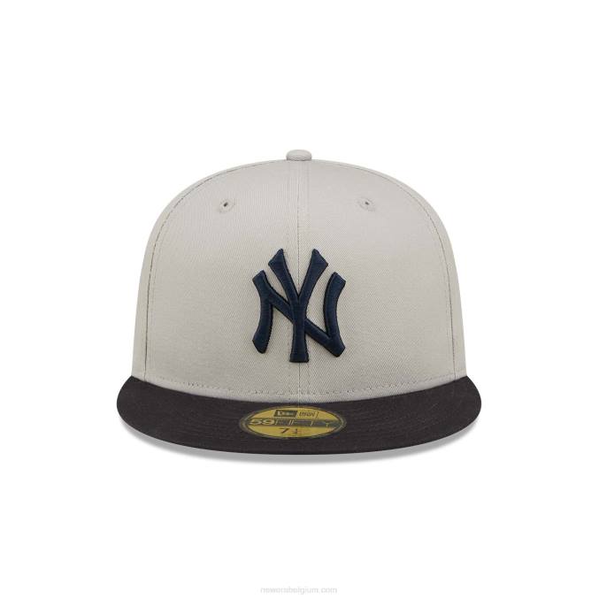 New Era New York Yankees World Series grijze 59fifty pet BT24156
