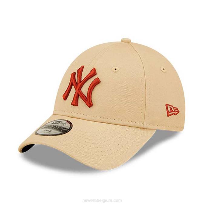 New Era New York Yankees Youth League Essential Stone 9Forty verstelbare pet BT241795