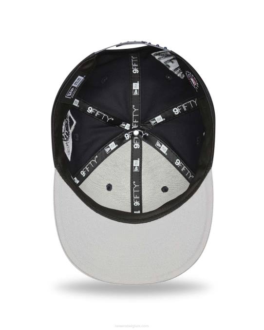 New Era New York Yankees all-over patch marine 9fifty snapback cap BT241983