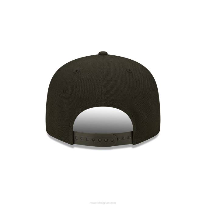 New Era New York Yankees appel zwarte 9fifty snapback pet BT242076