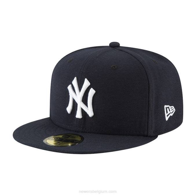New Era New York Yankees authentiek op veldspel marine 59fifty cap BT24612