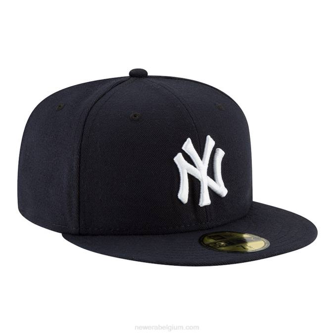 New Era New York Yankees authentiek op veldspel marine 59fifty cap BT24612