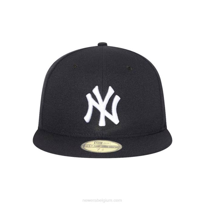 New Era New York Yankees authentiek op veldspel marine 59fifty cap BT24612
