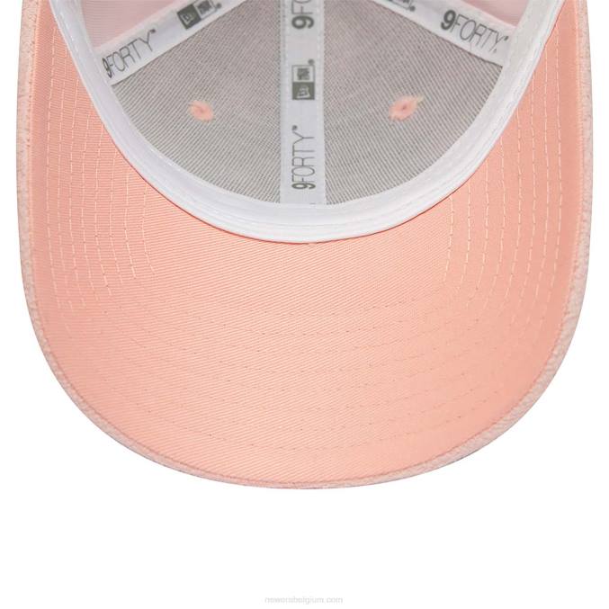 New Era New York Yankees badstof roze 9forty verstelbare pet voor dames BT241743