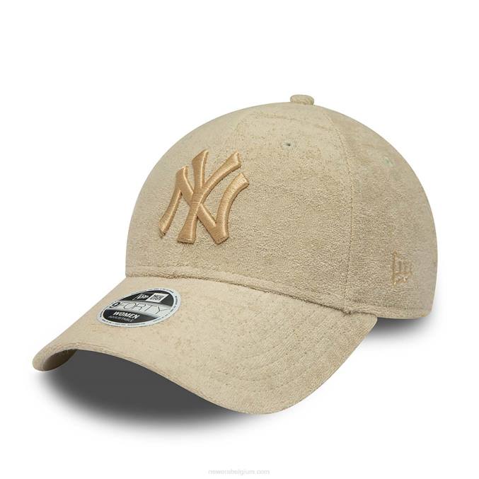 New Era New York Yankees badstof stone 9forty verstelbare pet voor dames BT241677