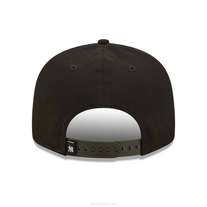 New Era New York Yankees bloem zwarte 9fifty snapback pet BT241880