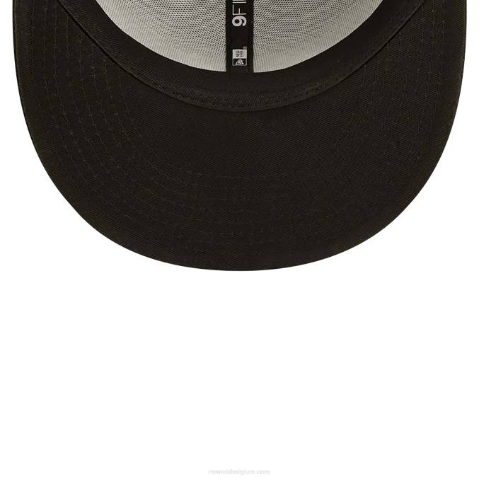 New Era New York Yankees bloem zwarte 9fifty snapback pet BT241880