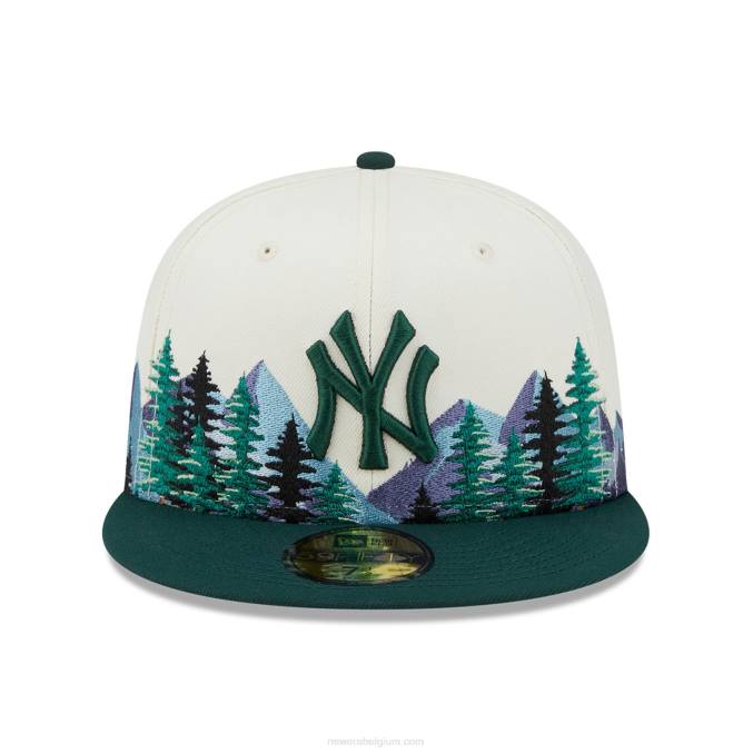 New Era New York Yankees buiten wit 59fifty uitgerust BT24143