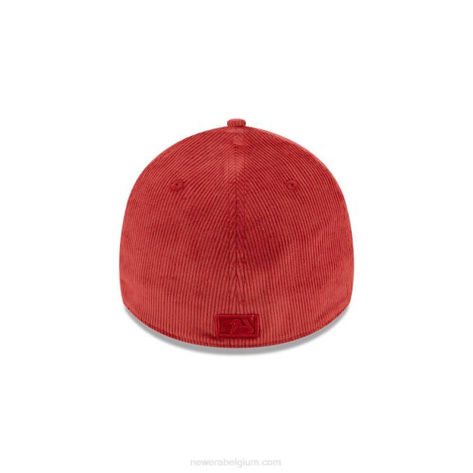 New Era New York Yankees cord red 39thirty stretch fit pet BT242152