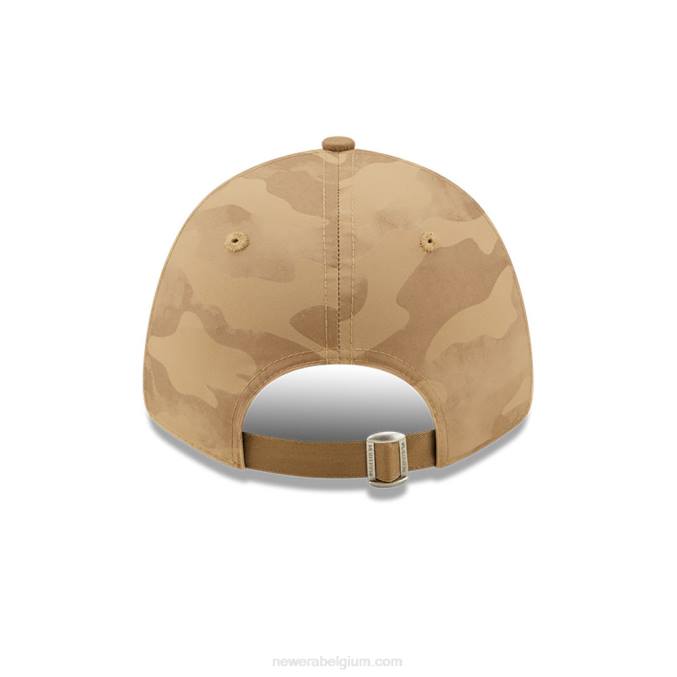 New Era New York Yankees dames beige camo 9forty verstelbare pet BT241622