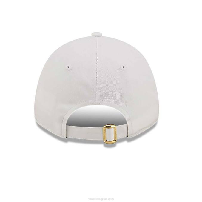 New Era New York Yankees dames bloemen metallic wit 9forty verstelbare pet BT241711